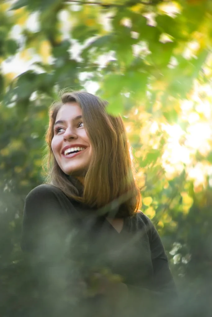 happy woman